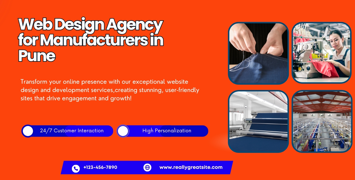 Web Design Agency for Manufacturers in Pune